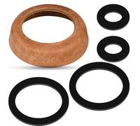 JAXICREY Handle Pump Replacement Parts, Leather Seal Set Type 75 Leather Sleeve and O Ring Seal Piston Sleeve for Garden Pump Hand Pump Well Pump Seal