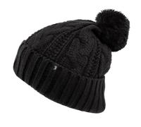 Jaxon & James Cable Knit Bobble Hat - Black One Size