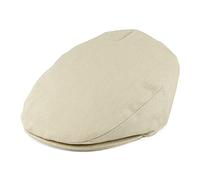 Jaxon & James Kids Cotton Flat Cap - Beige - Kids Medium/Large