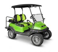 Jaxpare Golf Cart Seat Covers for Club Car Precedent,Diamond Mesh,Green