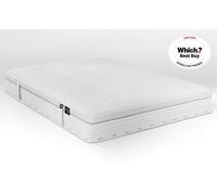 Jay-Be 2000 Hybrid e-Pocket TRUECORE Eco-Friendly Mattress, Double Dimensions: 4′6″ x 6′3″ (135cm x 190cm)