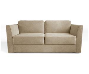 Jay-Be Elegance Fabric 3 Seater Sofa Bed - Stone