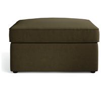 Jay-Be® Brushed Twill Footstool Sofa Bed with Comfort Mattress Hunter Green
