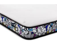 Jay-Be Graffiti Art E-Pocket Mattress Single Multi