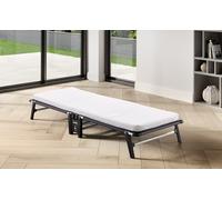 Jay-Be Hideaway Folding Bed with e-Fibre Mattress, Single Dimensions: 3′ x 6′3″ (90cm x 190cm)