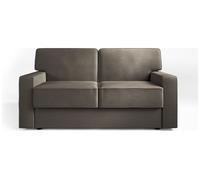 Jay-Be Linea Fabric 2 Seater Sofa Bed - Pewter