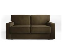Jay-Be Linea Fabric 2 Seater Sofa Bed - Sage Green