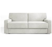 Jay-Be Linea Fabric 3 Seater Sofa Bed - Light Grey