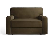 Jay-Be Linea Fabric Cuddle Chair Sofa Bed - Sage Green