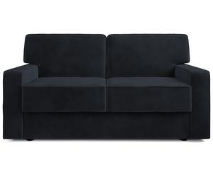 Jay-Be Linea Velvet 2 Seater Sofa Bed - Charcoal