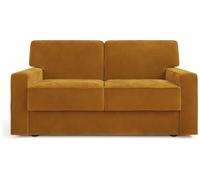 Jay-Be Linea Velvet 2 Seater Sofa Bed - Gold