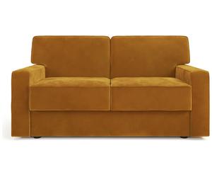 Jay-Be Linea Velvet 2 Seater Sofa Bed - Gold
