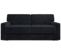 Jay-Be Linea Velvet 3 Seater Sofa Bed - Charcoal