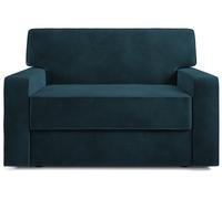 Jay-Be Linea Velvet Cuddle Chair Sofa Bed - Ink Blue