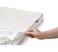 Jay-Be Single Folding Bed Waterproof Mattress Protector - White - Wilko