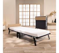 Jay-Be Qm80 Quick Folding Bed With Memory Mattress, Single