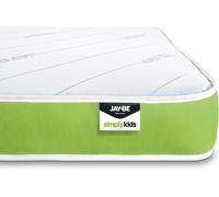 JAY-BE Simply Kids Anti-Allergy Foam Free Sprung Mattress, 3Ft, Steel Spring wit