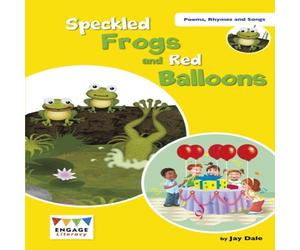 Jay Dale Speckled Frogs & Red Balloons Paperback Book Jay Dale Multicolor
