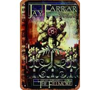 Jay Farrar Funny Metal Novelty Tin Sign Metal Retro Wall Decor for Home,Street,Bars,Restaurants,Cafes,Store Sign Gift 12 X 8 INCH Metal Sign