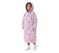 Jay Franco Children's Disney Lilo & Stitch Throw Blanket, Purple, 61x81 | Oversized Plush Hooded Blanket with Pocket, Soft Cosy Fleece Throw, Gift for Lounging, Official Licensed Property