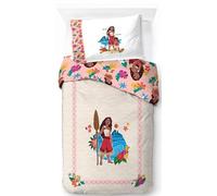 Jay Franco Children's Disney Moana Single Duvet Cover Set - 100% Cotton Super Soft Bedding with Pillowcase, Official Licensed Product, Beige, 2 Piece Set