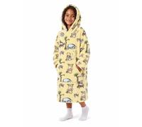Jay Franco Children's Disney Winnie the Pooh Throw Blanket, Yellow, 61x81 | Oversized Plush Hooded Blanket with Pocket, Soft Cosy Fleece Throw, Gift for Lounging, Official Licensed Property