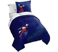 Jay Franco Disney Fantasia 7 Piece Full Bed Set - Includes Comforter & Sheet Set - Bedding Features Mickey Mouse - Super Soft Fade Resistant Microfiber (Official Disney Product)