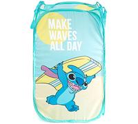 Jay Franco Disney Lilo and Stitch 80L Pop-Up Laundry Basket - Hamper for Clothes or Toys