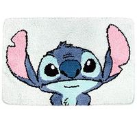 Jay Franco Disney Lilo & Stitch Floral Fun Tufted Polyester Bath Rug, Kids Bath (Official Disney Product)