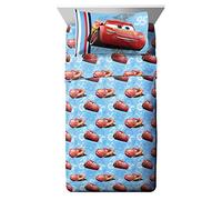 Jay Franco Disney Pixar Lightning McQueen Full Size Sheet Set, Cars 95