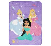 Jay Franco Disney Princess Hang Out 130 x 150cm Fluffy Throw Blanket