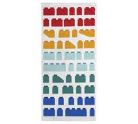 Jay Franco Kids Lego® 100% Cotton Beach Towel - 71 x 147cm Super Soft Bath Towel, Pool & Travel, Official Licensed Product, White
