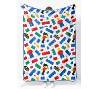 Jay Franco Kids Plush Throw Blanket -White LEGO® -117x152cm | Soft & Cosy Fleece Throw for Bedroom & Sofa Décor, Officially Licensed Product