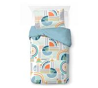 Jay Franco Kids Star Wars The Mandalorian Duvet Cover Set - 100% Cotton Super Soft Bedding with Pillowcase, Official Licensed Product, Multi, 2 Piece Single