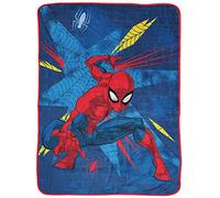 Jay Franco Marvel Spiderman Off The Wall 130 x 150cm Fluffy Throw Blanket