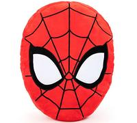 Jay Franco Marvel Spiderman Shaped Decorative Pillow 38cm Kids Plush Bed Cushion