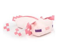 Jay Franco Minecraft Axolotl Plush Pillow Buddy - 34cm Kids Ultra-Soft Stuffed Character Plushie & Cosy Pillow, Official Licensed Product, Pink