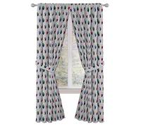 Jay Franco Minecraft Genda Iso Animals 84" inch Drapes - Beautiful Room Décor & Easy Set Up, Bedding Features Creeper & TNT - Curtains Include 2 Tiebacks, 4 Piece Set (Official Minecraft Product)