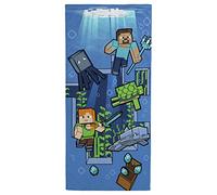 Jay Franco Minecraft Underwater Adventure 71cm x 147cm Beach Towel