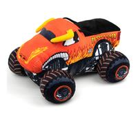 Jay Franco Monster Jam Plush Stuffed El Toro Loco Pillow Buddy - Super Soft Polyester Microfiber 14 inches (Official Monster Jam Product)