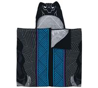 Jay Franco & Sons Black Panther Cosplay Hooded Poncho Towel