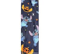 Jay Franco & Sons Disney Stitch Halloween Throw 50 x 70 - Stitch and Pumpkins All Over