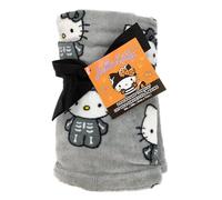 Jay Franco & Sons, Inc. Hello Kitty Halloween Hand Towels, Pack of 2 (Gray - Skeletons)