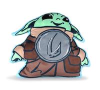 Jay Franco Star Wars The Mandalorian Plush Shaped Decorative Pillow - 30 cm Kids Ultra-Soft Stuffed Character Plushie & Cosy Pillow, Official Licensed, Multi
