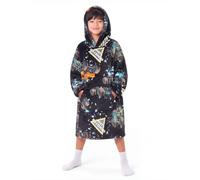 Jay Franco Wearable Throw Adult and Children | Oversized Plush Hooded Blanket with Pocket, Soft Cosy Fleece Throw, Gift for Lounging, Official Licensed Property