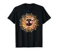 Jay Jagannath Autumn Paint Hindu Love Puri Hare Krishna T-Shirt