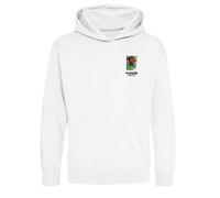 Jay-Jay Okocha World Cup Sticker Kids Hoodie - White / 7-8 years