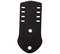 Jay Pee Police Citation Bar and Badge Holder Four Bars Genuine Leather Black