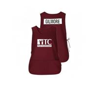 Jay Supply Golfer Caddie Costume - Golf Halloween Uniform for Adults and Couples Costume - Gilmore, Red, Bib