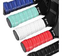 JAYA Extra-Length Pickleball Paddle Grip Tape, Pack of 5 Pickleball Overgrip Wrap, Multicolor